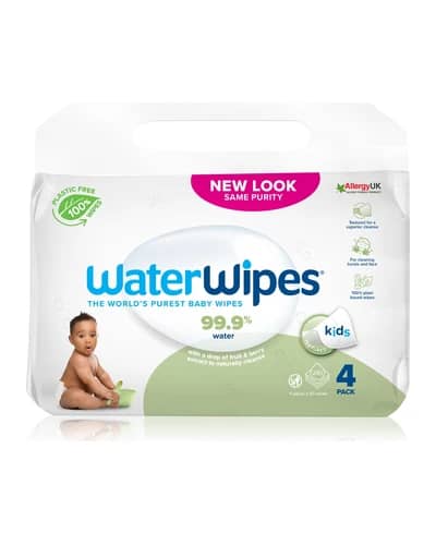 WaterWipes Baby Wipes Soapberry 4 Pack salviette umidificate per bambini