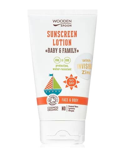 WoodenSpoon Baby & Family latte abbronzante protettivo per tutta la famiglia SPF 50