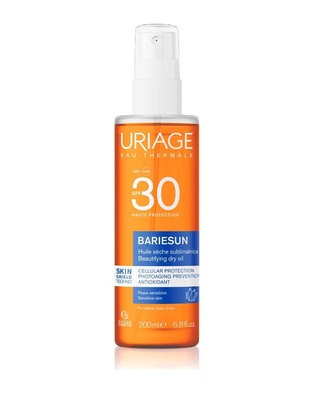 Uriage Bariésun Dry Oil SPF 30 olio abbronzante secco SPF 30