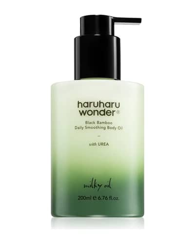 Haruharu Wonder Black Bamboo Daily Smoothing Body Oil olio corpo effetto velluto effetto nutriente