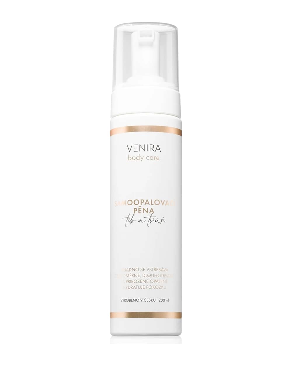 Venira Self-Tanning Foam mousse autoabbronzante per corpo e viso