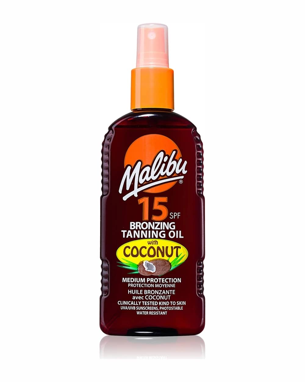 Malibu Bronzing Tanning Oil olio abbronzante con bronzer