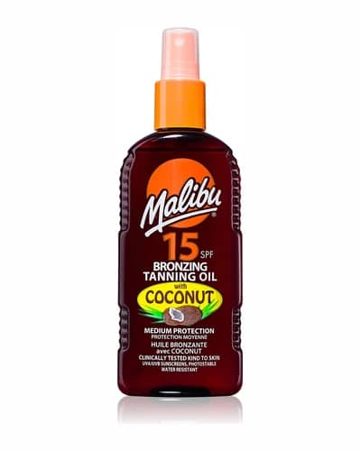 Malibu Bronzing Tanning Oil olio abbronzante con bronzer