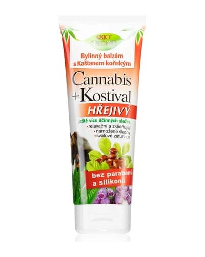 Bione Cosmetics Cannabis Comfrey gel riscaldante per rilassare muscoli e articolazioni