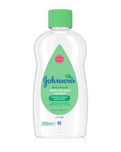 Johnson's® Care olio con aloe vera