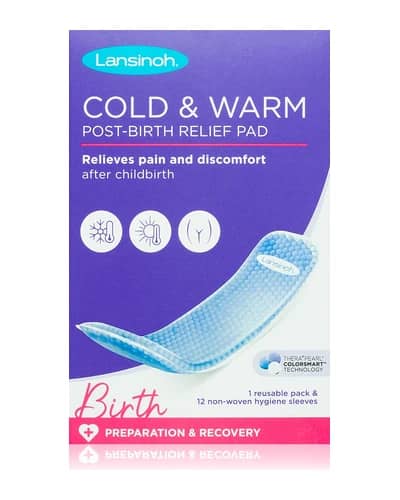 Lansinoh Cold & Warm Post-birth Relief Pad assorbente post parto riutilizzabile
