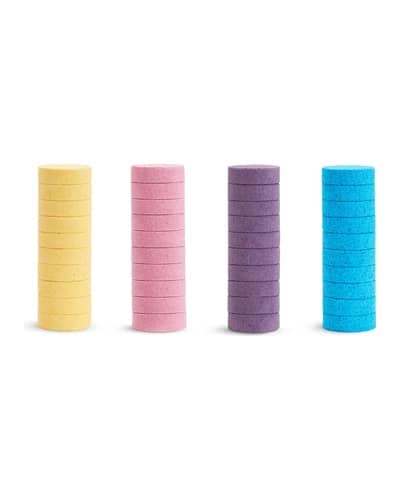 Munchkin Color Buddies compresse frizzanti colorate da bagno