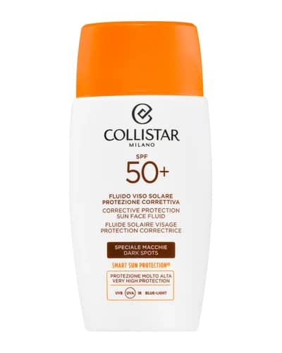 Collistar Sun Corrective Protection Face Fluid SPF 50+ lozione abbronzante per il viso SPF 50+