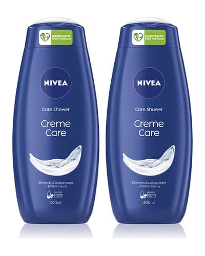 NIVEA Creme Care docciaschiuma in crema confezione conveniente 2 x 500 ml