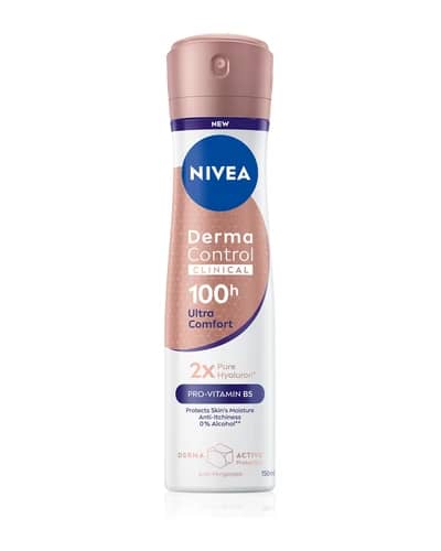 NIVEA Derma Control Clinical Ultra Comfort antitraspirante spray
