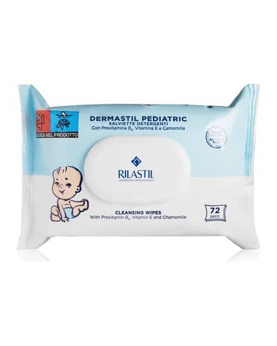 Rilastil Dermastil Pediatric salviette detergenti delicate per bambini