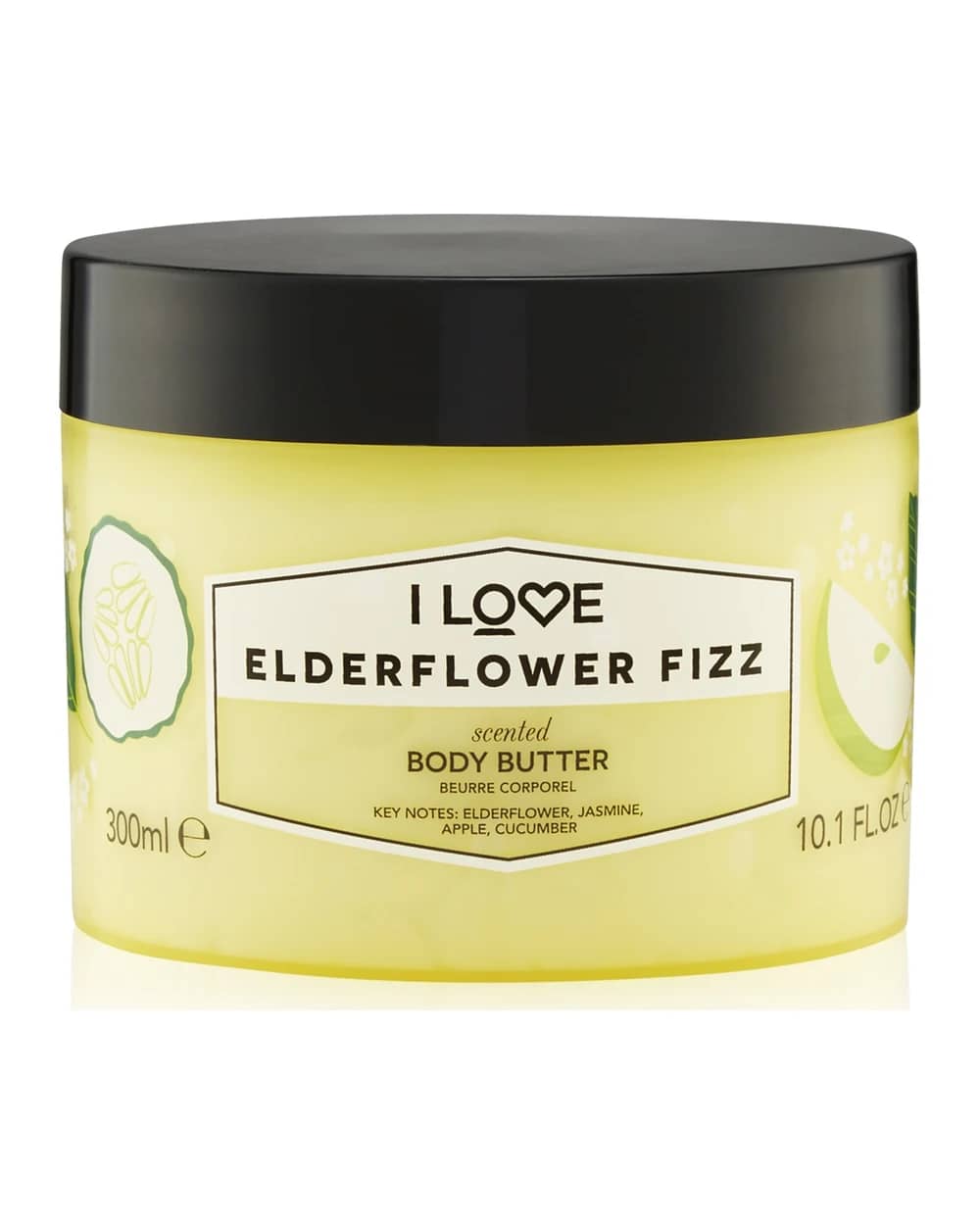 I Love Elderflower Fizz burro corpo