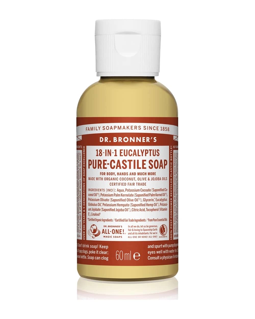 Dr. Bronner’s Eucalyptus sapone liquido universale