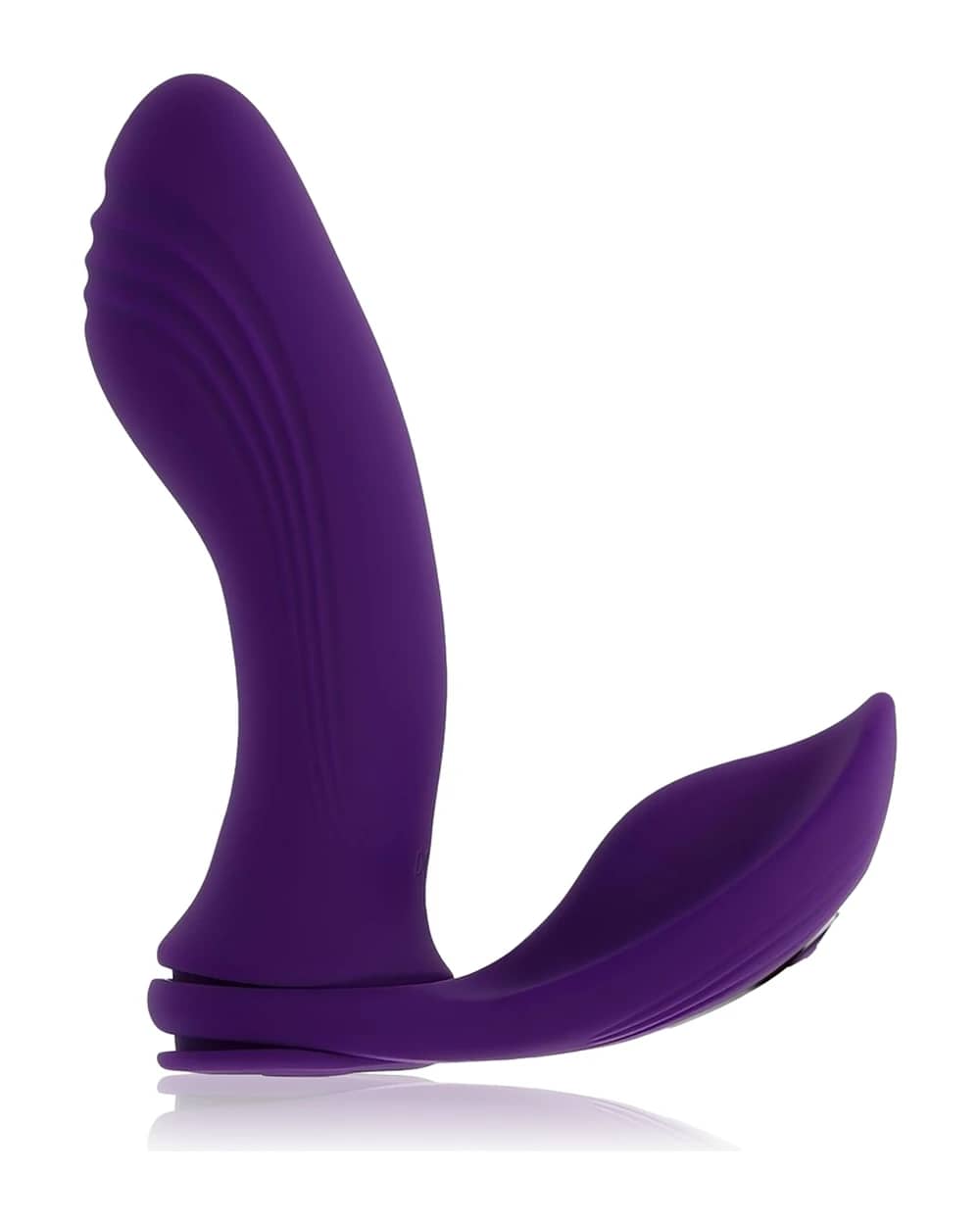 Playboy Toys Evolved Mix & Match Violet vibratore con stimolatore clitorideo