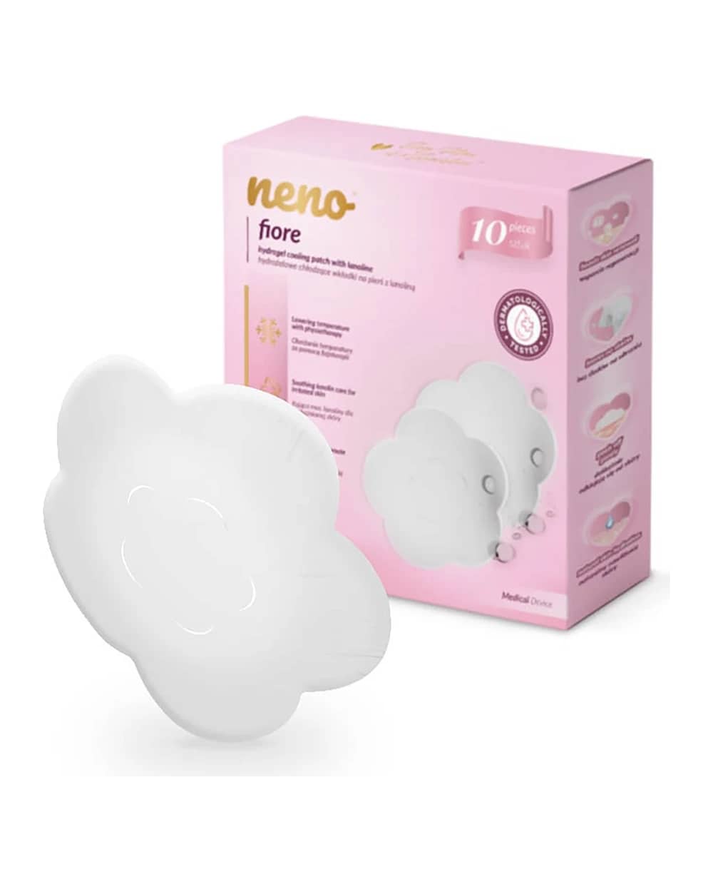 NENO Fiore solette in idrogel per reggiseno