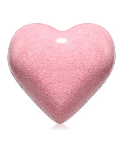 Delia Cosmetics Fizzing Bath Heart Wild Strawberry bomba da bagno con aroma di fragola