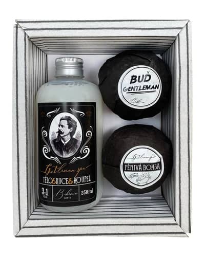 Bohemia Gifts & Cosmetics Gentleman Spa confezione regalo per la vasca per uomo