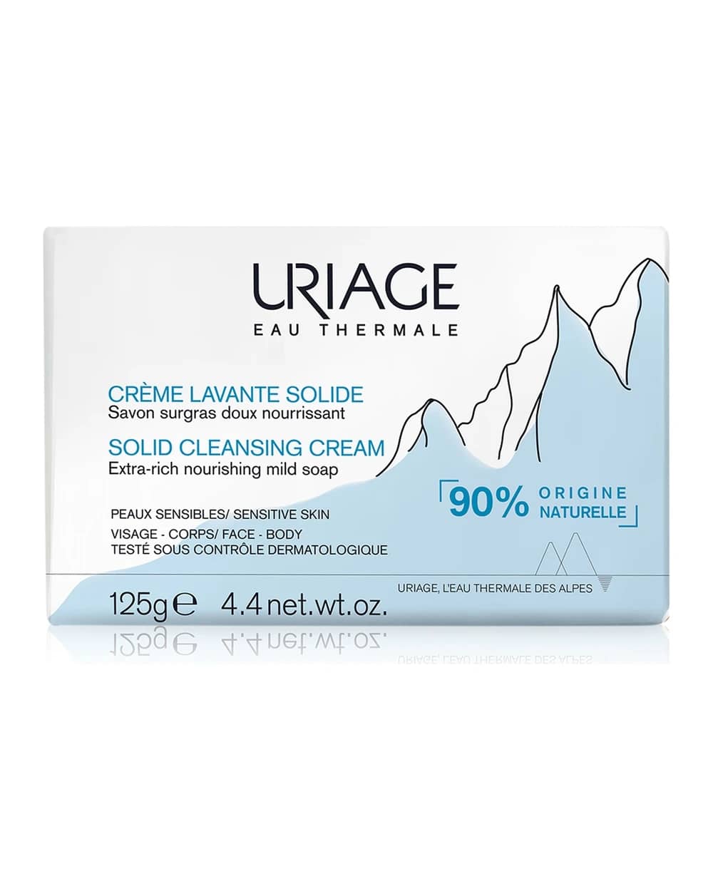 Uriage Hygiène Solid Cleansing Cream crema detergente delicata con acqua termale