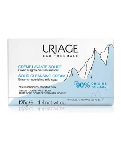 Uriage Hygiène Solid Cleansing Cream crema detergente delicata con acqua termale