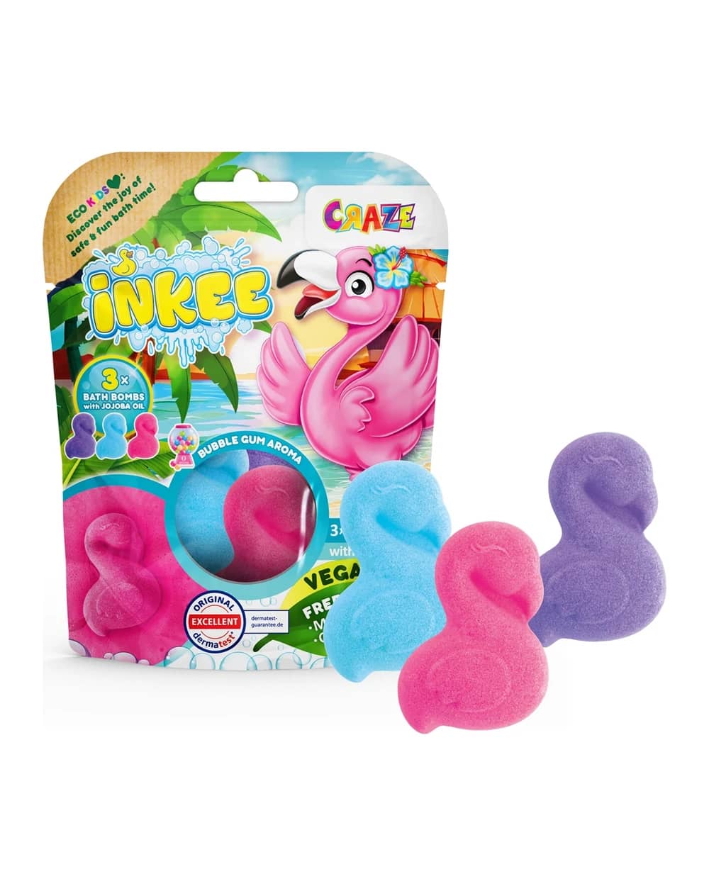 Craze INKEE Flamingo bomba da bagno