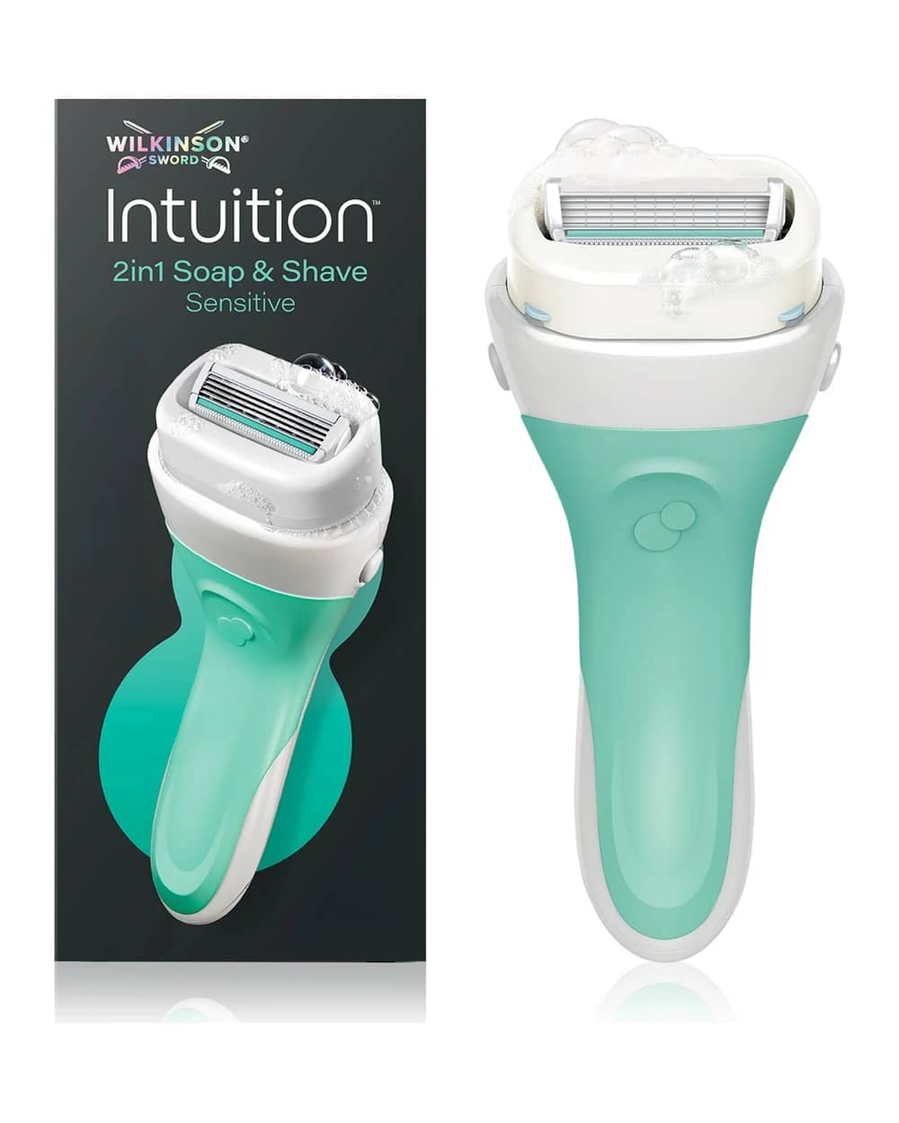 Wilkinson Sword Intuition 2in1 Soap & Shave Sensitive rasoio