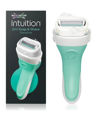 Wilkinson Sword Intuition 2in1 Soap & Shave Sensitive rasoio