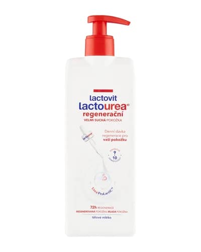 Lactovit LactoUrea latte corpo rigenerante con dosatore