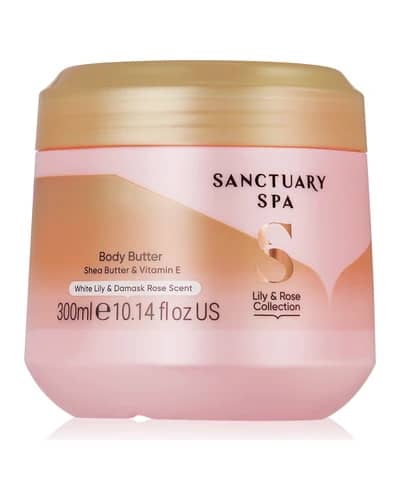 Sanctuary Spa Lily & Rose Collection burro corpo idratante intenso