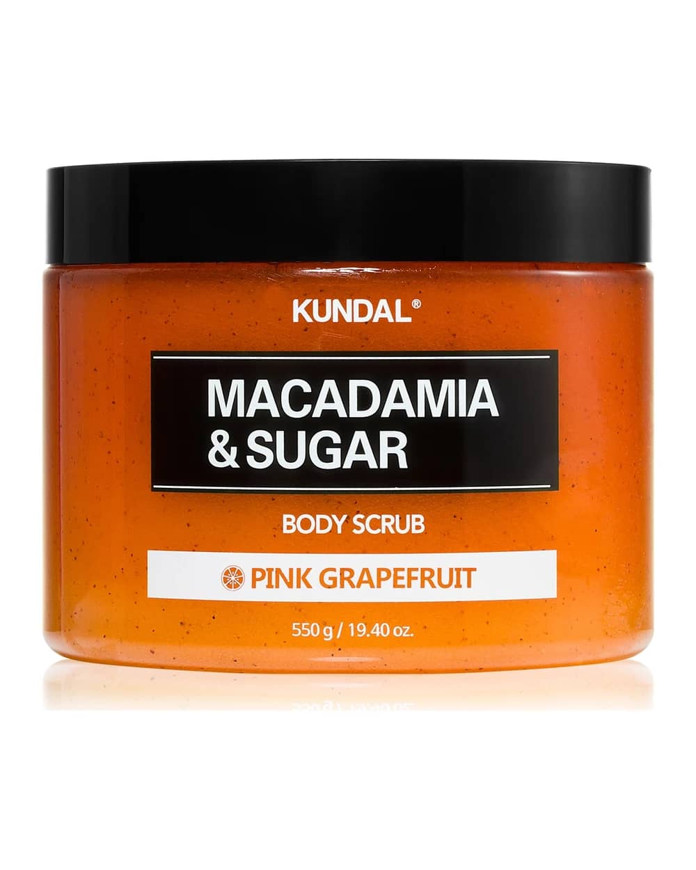 KUNDAL Macadamia & Sugar Body Scrub Pink Grapefruit scrub delicato corpo con effetto lenitivo