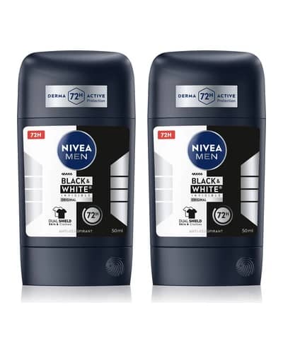 NIVEA MEN Black & White Invisible Original antitraspirante solido confezione conveniente