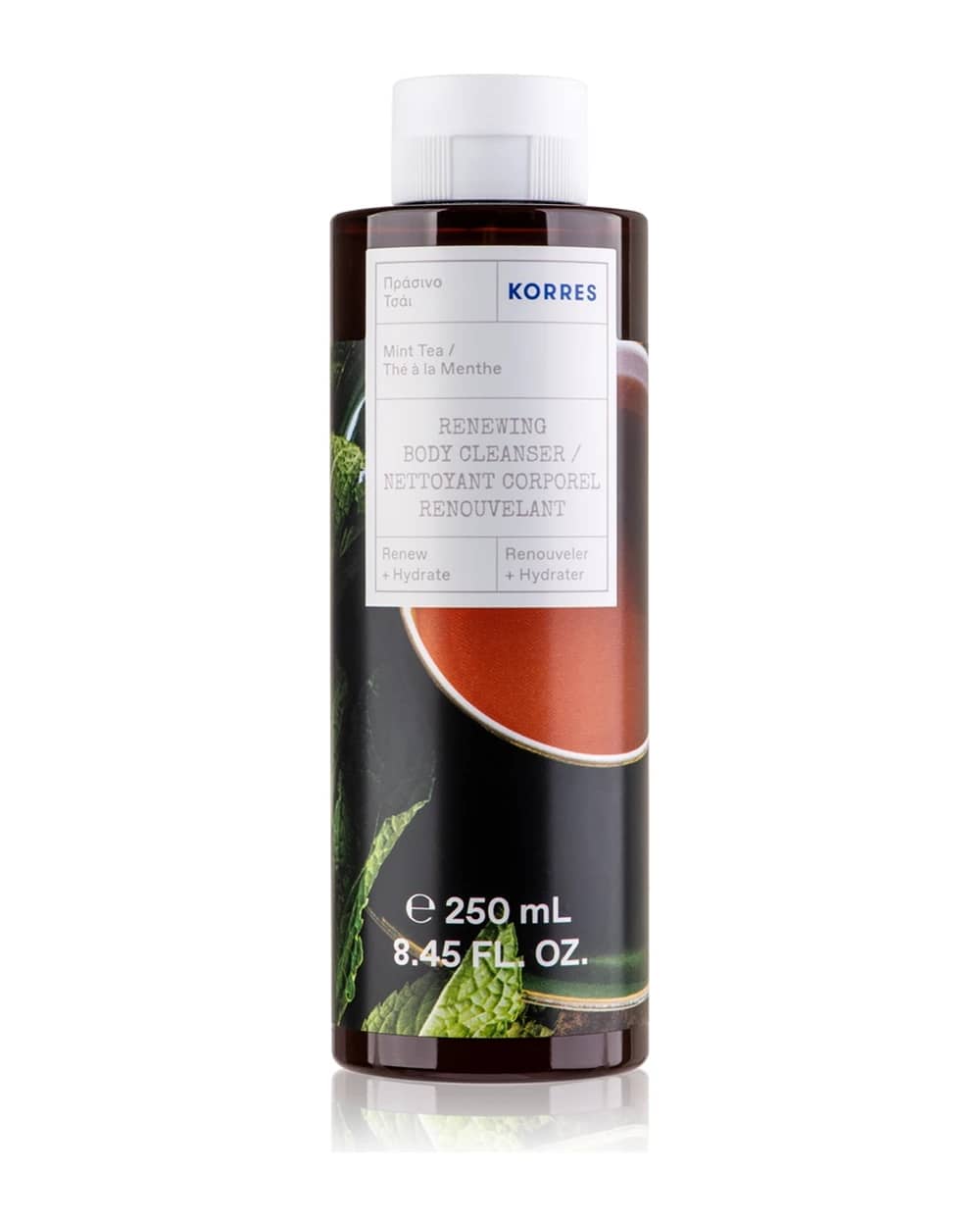 Korres Mint Tea gel doccia rinfrescante