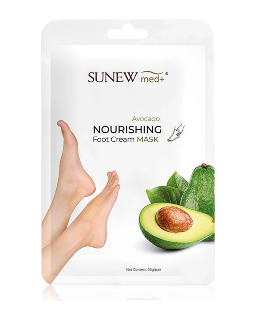 SUNEWMED+ Moisturising Foot Mask with Avocado Oil calzini idratanti per i piedi