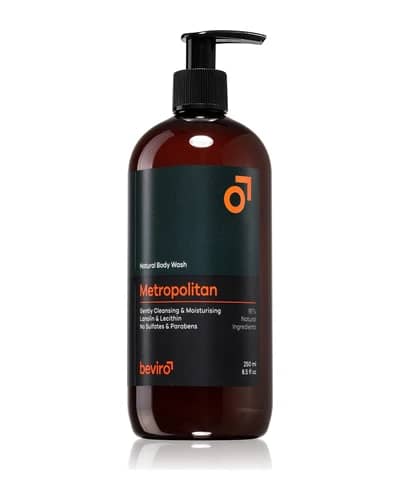 Beviro Natural Body Wash Metropolitan gel doccia per uomo
