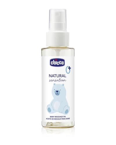 Chicco Natural Sensation Baby olio per massaggi per neonati