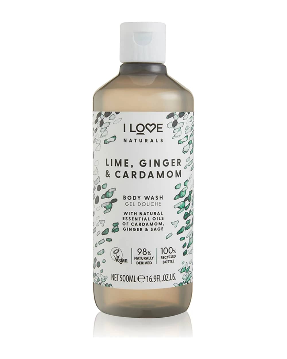 I Love Naturals Lime, Ginger & Cardamom gel doccia