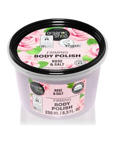Organic Shop Organic Rose & Salt scrub corpo al sale