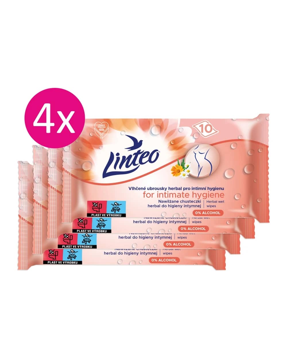 Linteo Personal hygiene salviette umidificate