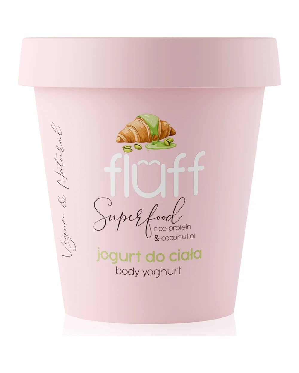 Fluff Pistachio yogurt per il corpo