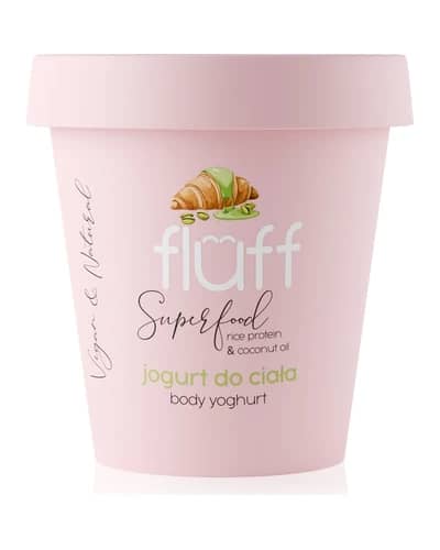 Fluff Pistachio yogurt per il corpo