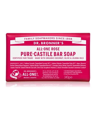 Dr. Bronner’s Rose sapone solido