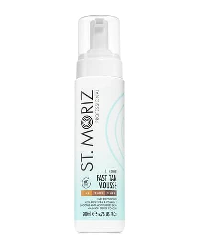 St. Moriz Fast Tan mousse autoabbronzante per un'abbronzatura rapida