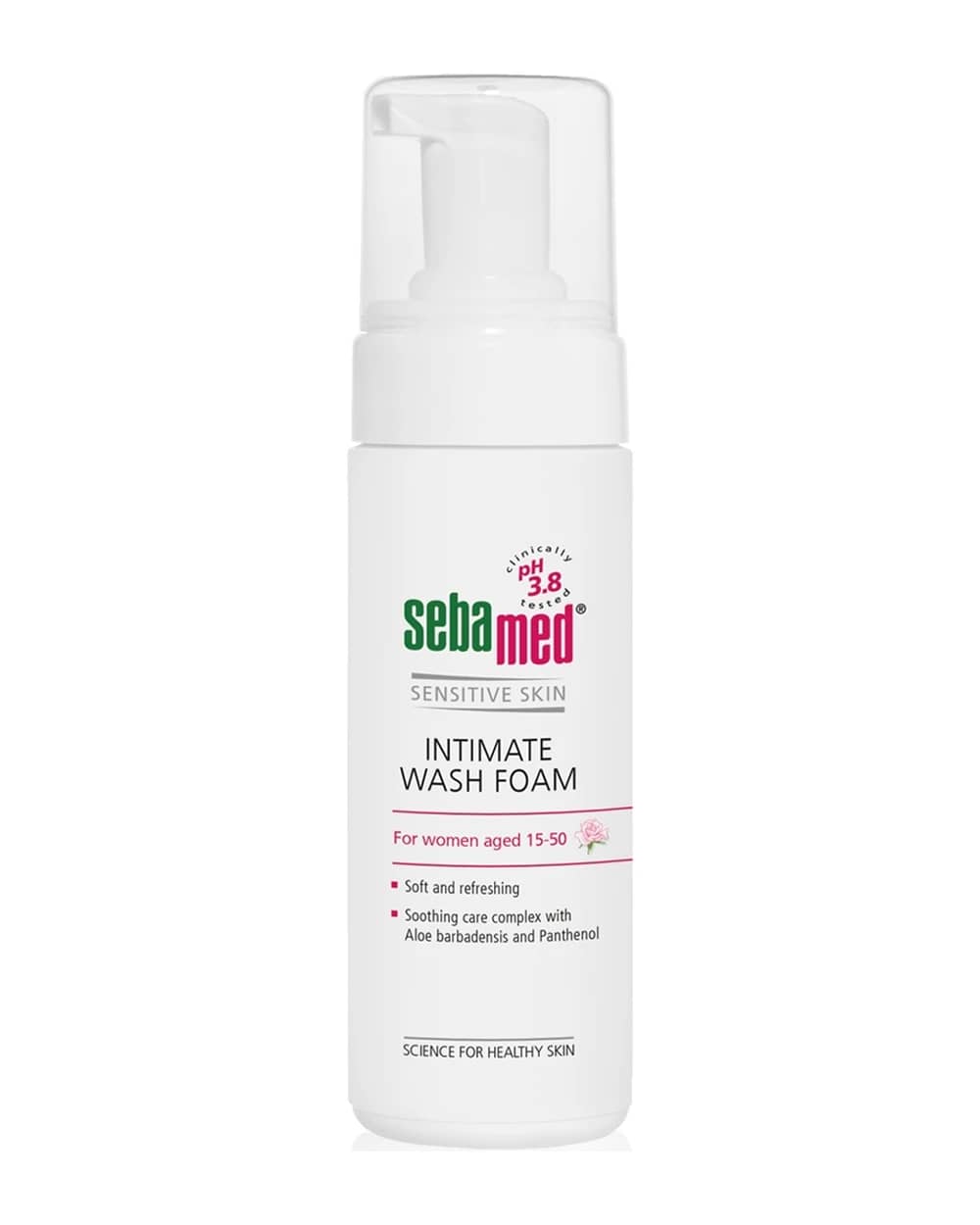Sebamed Sensitive Skin schiuma per l’igiene intima