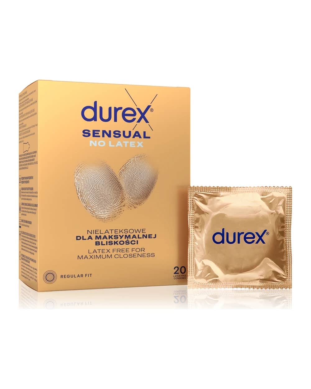 Durex Sensual No Latex preservativi