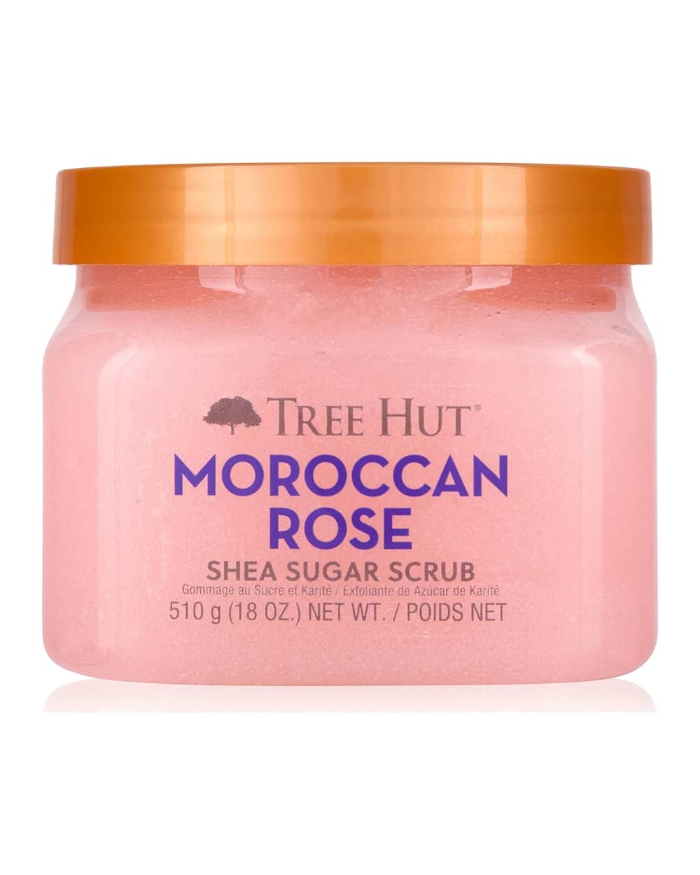 Tree Hut Shea Sugar Scrub Moroccan Rose scub allo zucchero con burro di karité