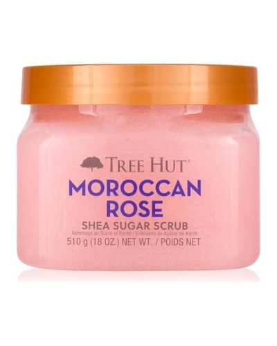 Tree Hut Shea Sugar Scrub Moroccan Rose scub allo zucchero con burro di karité