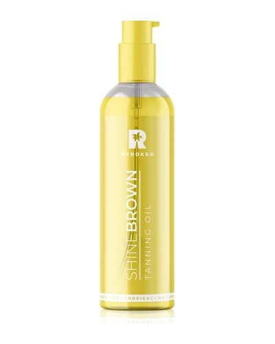 BYROKKO Shine Brown Tanning Oil acceleratore e prolungatore dell'abbronzatura
