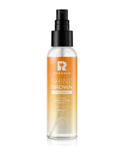 BYROKKO Shine Brown Tanning spray abbronzante