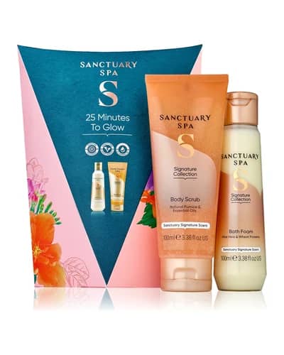 Sanctuary Spa Signature Collection confezione regalo per il bagno 25 Minutes To Glow