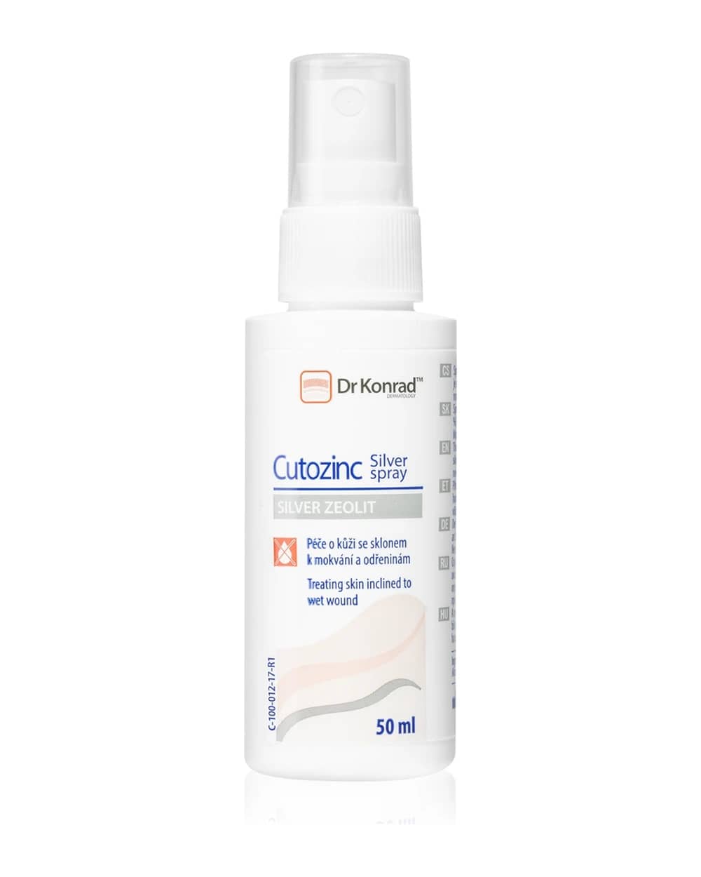 Dr Konrad Cutozinc Silver Spray per pelli irritate