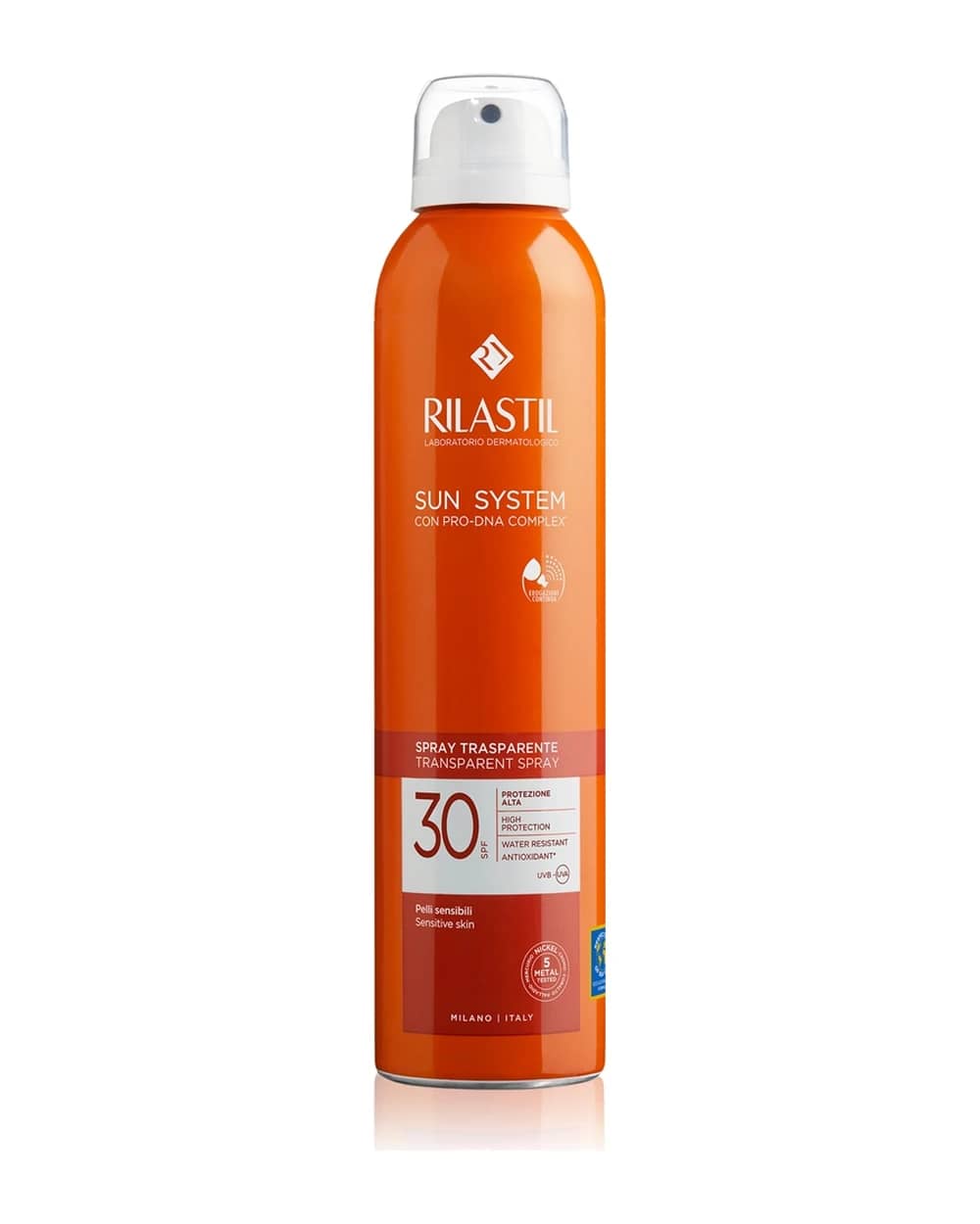 Rilastil Sun System spray abbronzante trasparente SPF 30